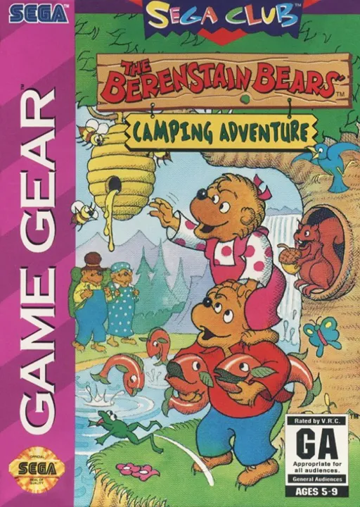 Обложка игры Berenstain Bears Camping Adventure, The